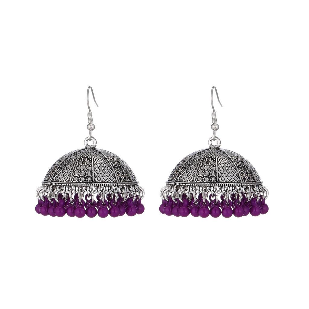 Elegant Bohemian Retro Tassel Earrings: Ethnic Style Hong Kong Chic
