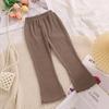 Girls' Summer Bell Bottoms: Stylish Princess-Style Casual Pants