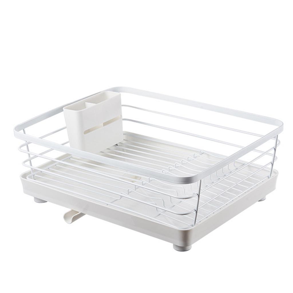Iron Dish Rack Tools Non-Mildew Drain Basket For Kitchen