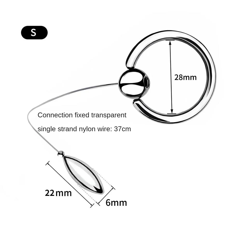 Edelstahl Harnröhrenstimulator Penis Plug Harnröhrenmassagegerät Männlicher Masturbator Sounding Spielzeug für Erwachsene Sex Orgasmus Männer Schwul