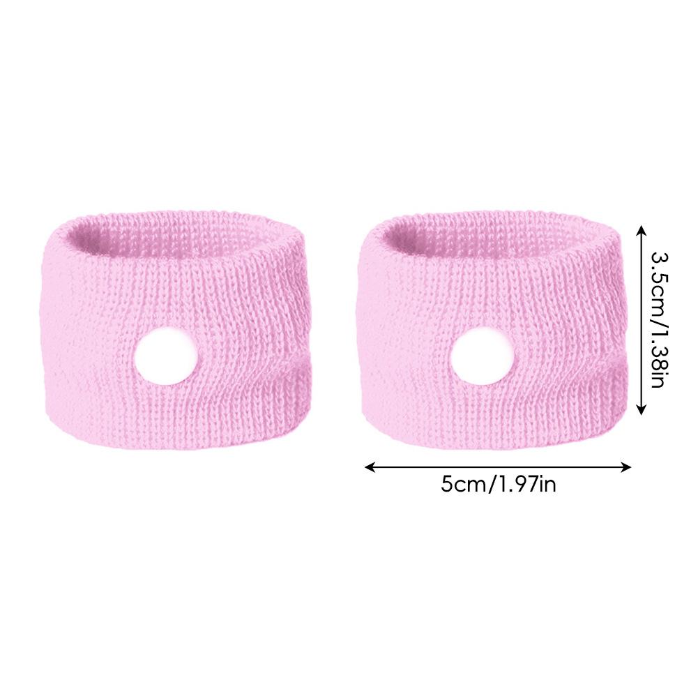 1Pair Sports Safety Wristbands Wrist Support Carsickness Seasick Anti Motion Sickness Wrist Bands Anti Nausea Wristbands