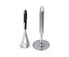 TreegoArt Durable Stainless Steel Non Slip Potato And Vegetable Masher Kitchen Tools For Effortless Mashing And Cooking - Pack Of 2