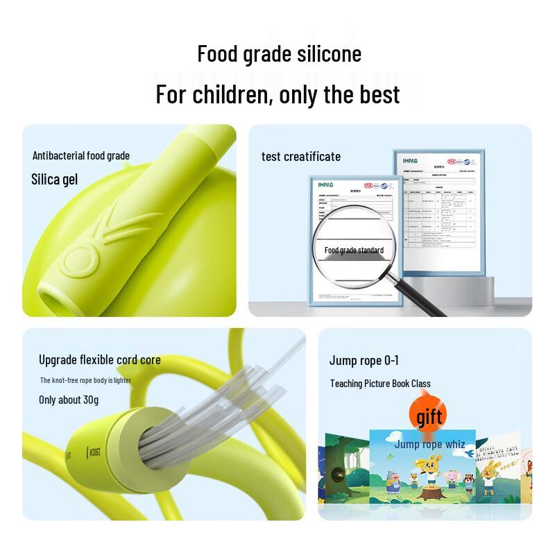 DUOGUAN Children's Jump Ropes & Training Mat