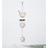 1/2/3pcs DIY Red Christmas Snowflakes&Star&Tree Wooden Pendants Ornaments Home Christmas Party Xmas Tree Kids Gifts Decorations