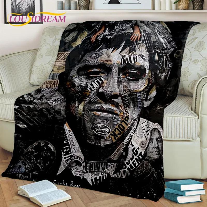 Scarface 3D Classics Movie Tony HD Blanket,Soft Throw Blanket for Home Bedroom Bed Sofa Picnic Travel Office Cover Blanket Kids