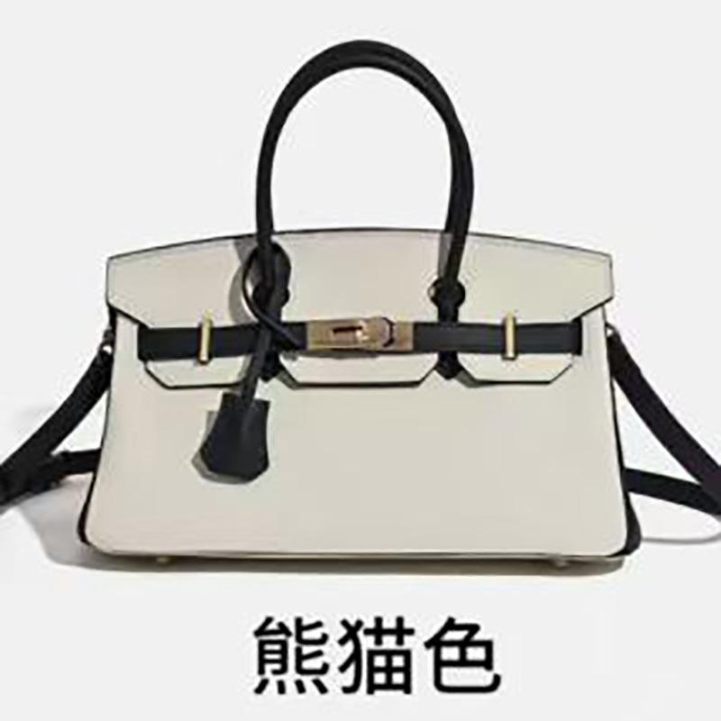 Top Layer Cowhide Crossbody Bag Retro Bronze Color Multifunctional Daily Matching High-Grade Single-Shoulder Design Womens Bag