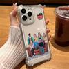 The Big Bang Theory Tv Show Phone Case For iPhone 16 15 14 13 12 11 Mini Pro Max X XR XSMax 7 8 Plus Anti Fall Transparent Cover