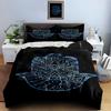 Intricate mandala hand Bedding Duvet cover sets Duvet covers Pillowcases gifts (1 * Duvet Cover 2 * Pillowcases, without duvet insert)