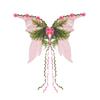 Elf Butterfly Wings Thin Cicada Wing Fairy Wing Set Holiday Party Performance Props Starry Vine