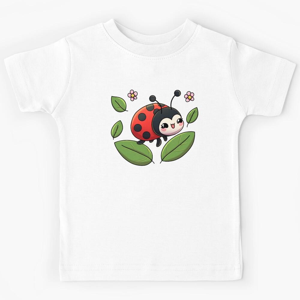 Ladybug with leaves Kids T-Shirt 170