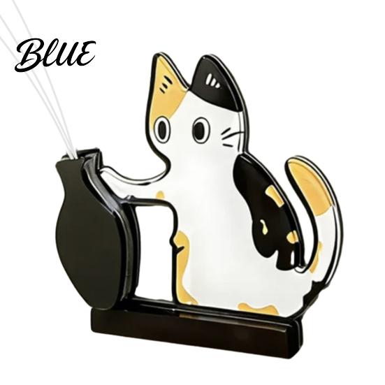 3D Fridge Magnet Vase Locker Holder Magnet Refrigerator Cat Whiskers Furs Keepsake Pet Memorial Decoration for Home Kitchen Magnetic