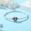 Bangles Original Love Heart Clasp Charms Beads Snake Chain Luxury DIY Jewelry For Women Gift