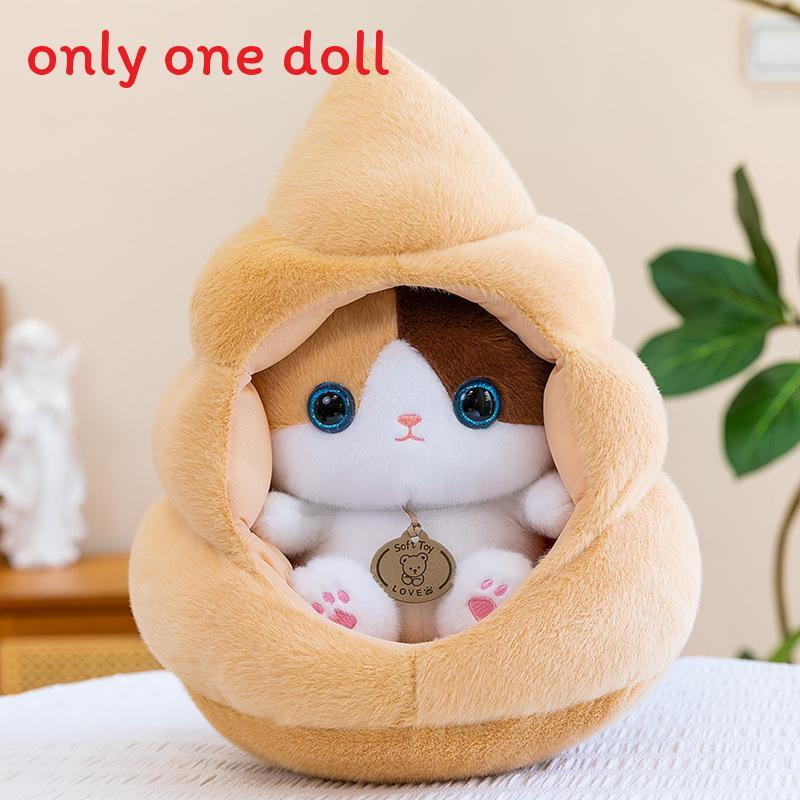 

Cute Paba Cat Plush Toy Keychain Cartoon Stuffed Animal For Kids And Adults 40cm