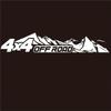 Exclusive 4x4 Off-Road Mountain Sticker