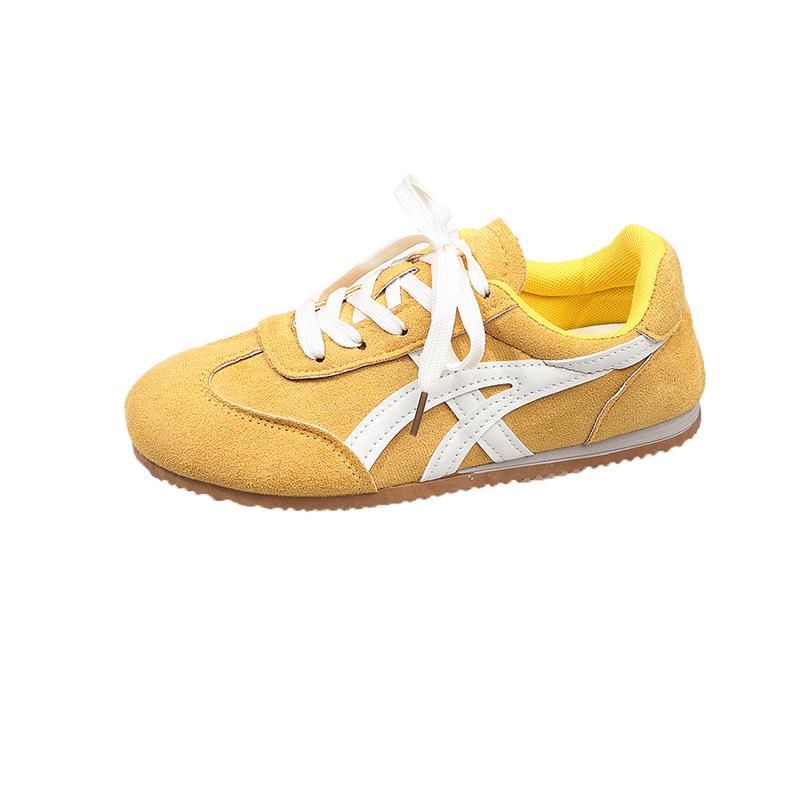 Forrest Gump shoes flat women's shoes 2025 German training shoes versatile new spring and summer retro feet small casual sports shoes