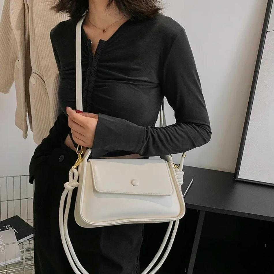 1 Pcs Small PU Leather Crossbody Sling Bags New Arrival Ladies Single Shoulder Bag Leather Hand Bag for Women