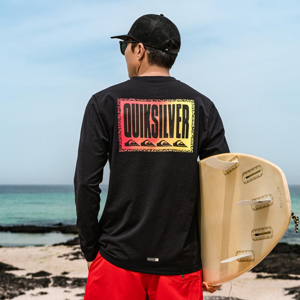 QUIKSILVER Men'S Rash Guard Qs1058Bmt