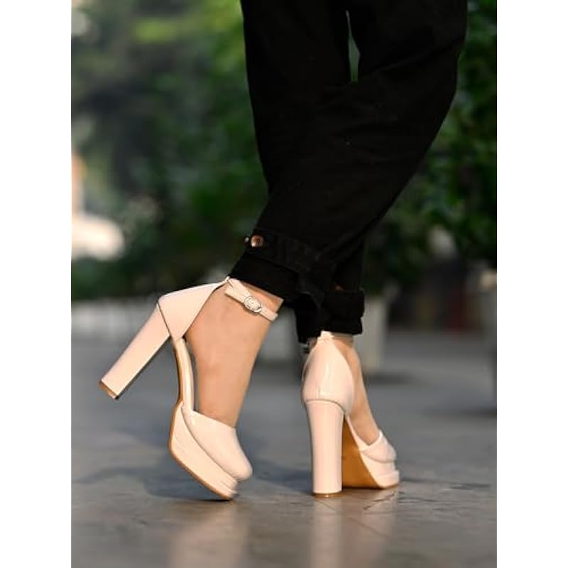 

Shoetopia Women S Sandal (6 Uk) /Cream 6 вершковий