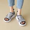 Sports Sandals Female Casual Student Ins Muffin Thick-soled Fly-woven Mesh Beach Shoes Female