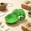 Chameleon Storage Tray 3D Printed Leaf Bowl, Jewelry Key Trinkets Home Office Organizer Holder, Succulents Planter Pot for Desk
