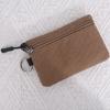 Hand-held Canvas Coin Purse with Key Ring Pouch Bag Cute Mini Coin Pouch  Bus Card