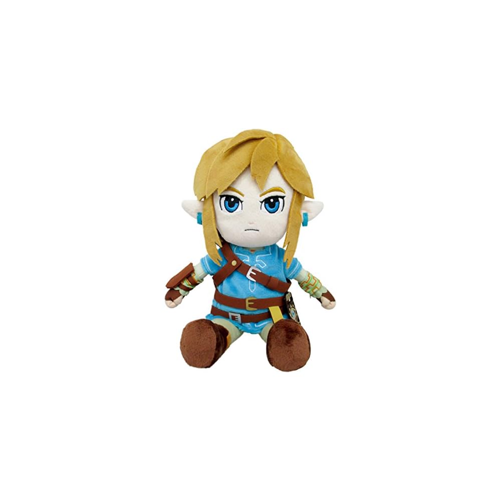Sanei Boeki Zelda Breath of the Wild Link Plush Toy 28cm W13×D10 Soft Collectible