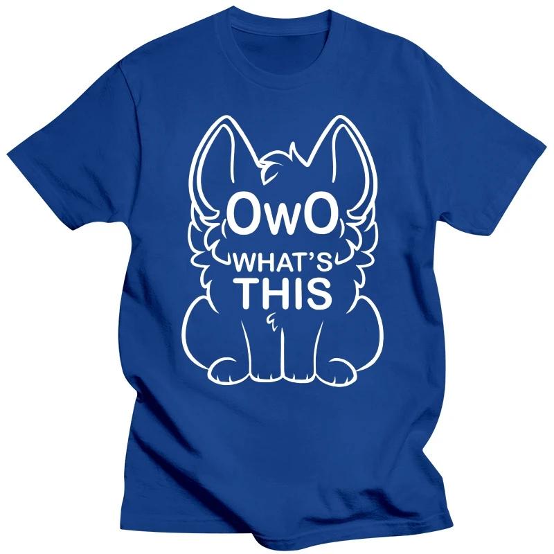 OwO What's This? - White Text T Shirt Owo Whats Meme Funny Fur Furry Cute Memes Internet Slang
