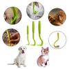 Tick Remover Tool Set Portable with Storage Case Safe Painless Removal for Dogs Cats Outdoor Hiking Travel Use