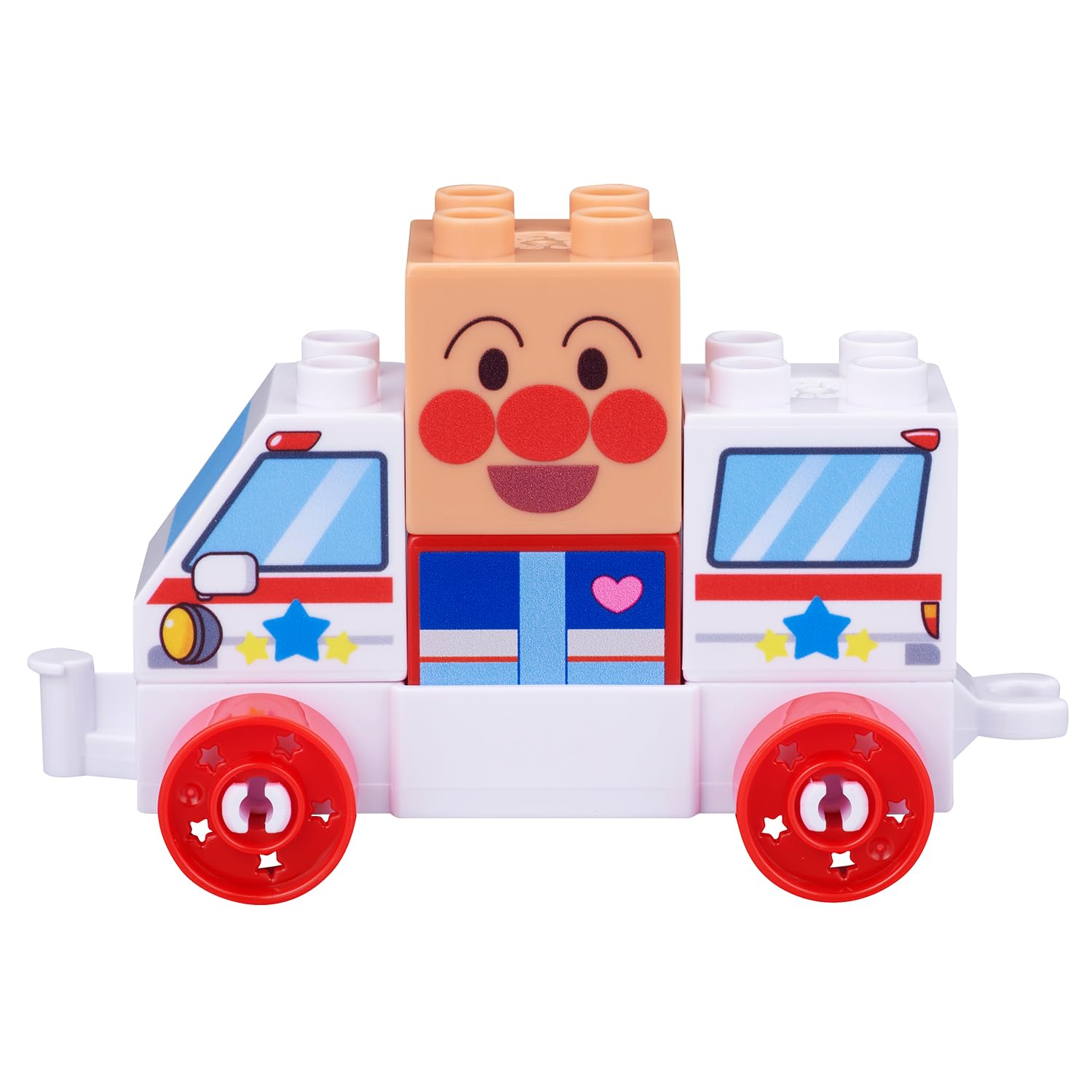 Blocklabo Серия Автомобильных Блоков Анпанман и Скорая Помощь Анпанман [BANDAI] Соединяй! Расширяй! Идти!