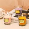 Glass Cup Plant Wax Niche Scented Candle Home Creative Souvenir Unscented Candle