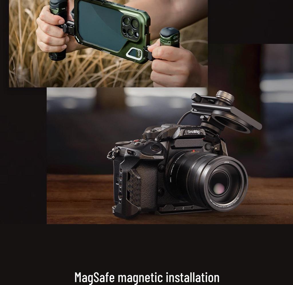 SmallRig MagSafe/Cold Shoe Phone SSD Clamp for Outdoor Live Streaming 4779