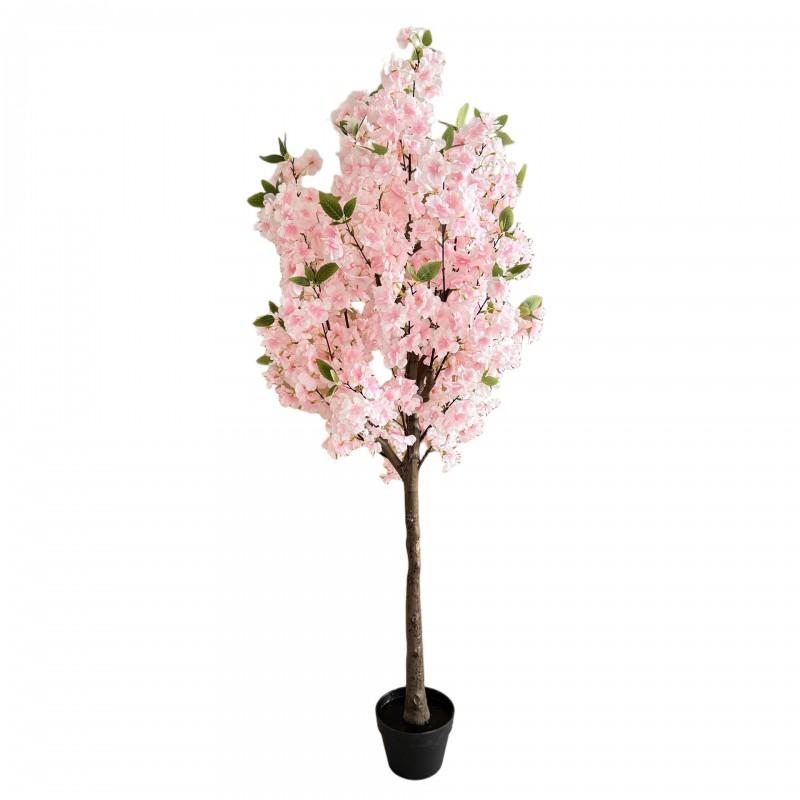Árvore de Flor de Cerejeira Artificial Decoração de Casamento Interior de Casa Prop para Fotografia de Jardim Exterior 60cm a 260cm de Altura