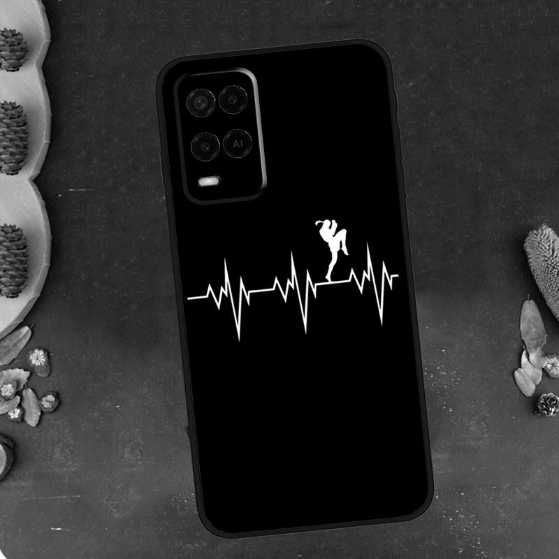 Muay Thai Martial Art Phone Case For Oppo A96 A16 A76 A78 A58 A18 A38 A98 A17 A77 A80 A40 A60 A74 A94 A54 A15 A57S