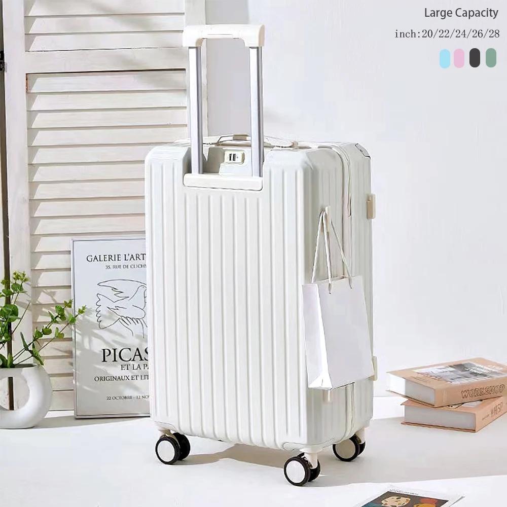 Pastel Classic Carrier 20 24 28 Inch Aircraft Content Medium Hard Carrier Travel Bag Abs Luggage Carry-On Cabin Suitcase