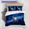 Sheffield Wednesday Football Printed 3 Pieces Bedding Set, Comfortable Skin Friendly Bedroom Duvet Cover Set