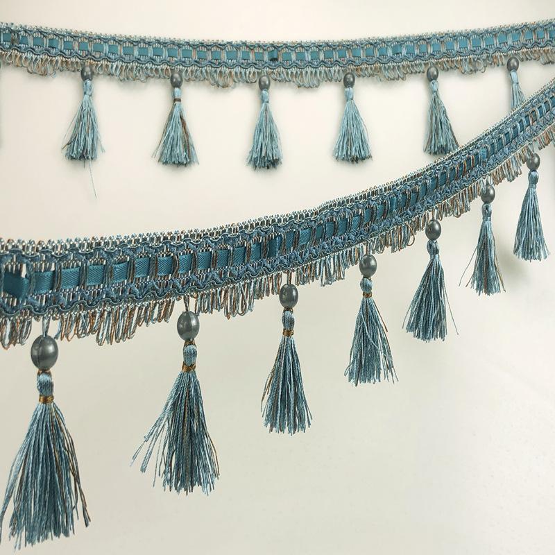 11.5 Meter Curtain Tassel Fringe Edging Lace Trim Garment Curtain Cushion Decor Sewing Accessories DIY Upholstery Crafts