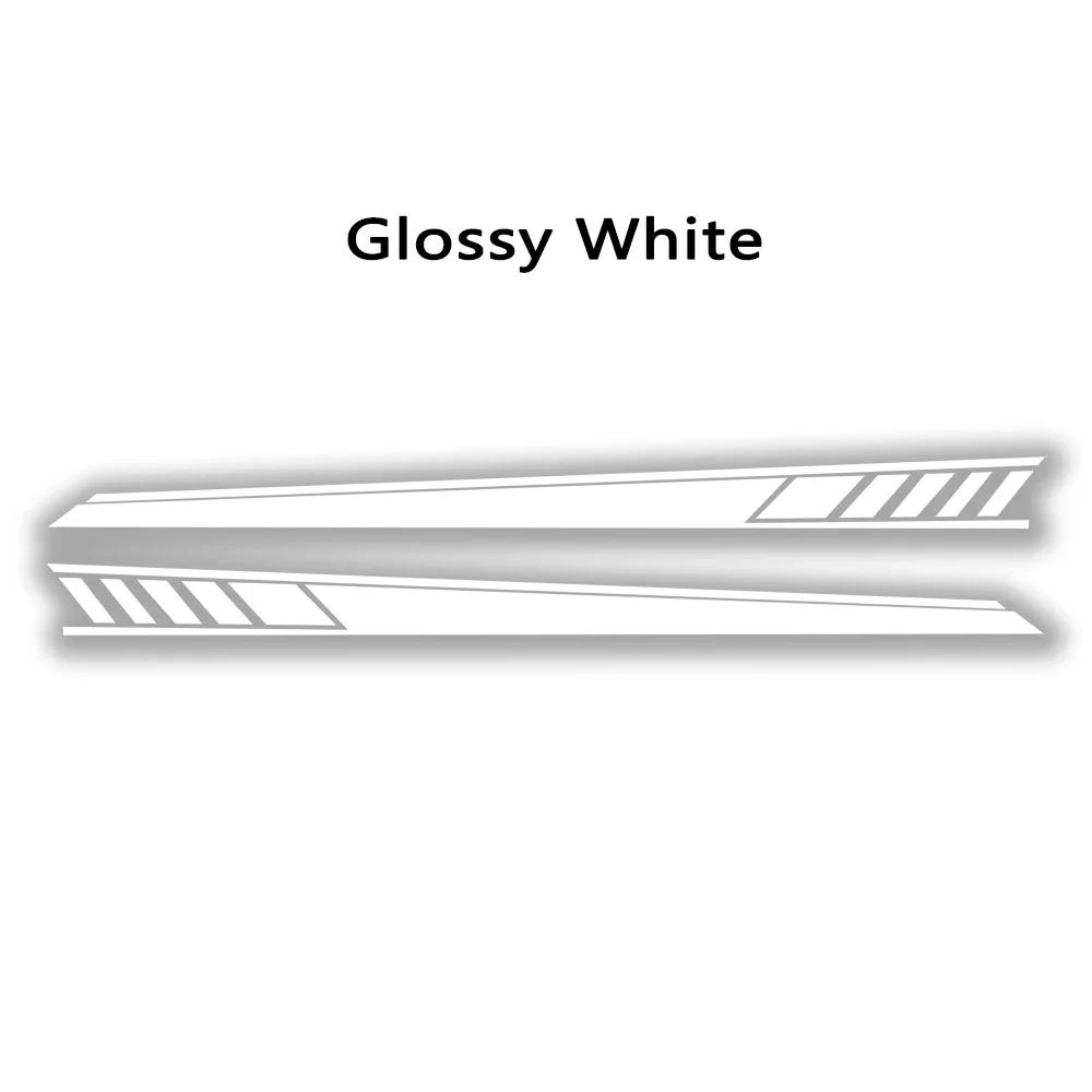 2 Pcs Car Door Side Stripes Skirt Sticker For Mercedes Benz W177 A Class AMG A35 4Matic A45 S 2018-Present A220 A250 Accessories