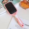 Elastic Air Cushion Paddle Comb: Ideal for Straight or Curly Hair Styling