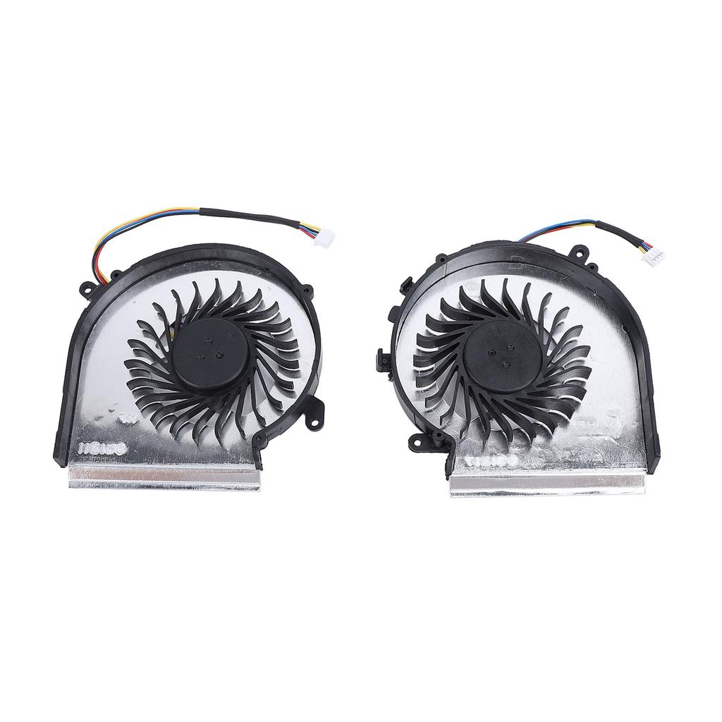 Laptop CPU GPU Cooling Fan Aluminum Alloy 4 Pin Laptop Replacement Cooling Fan with Repair Tools for