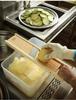Adjustable Thickness Potato Slicer for Commercial Use - Ideal for Grating and Slicing Chips for Canteens and Barbecues