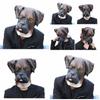Dog Face Mask Latex Animal Prop For Halloween Costume And Pet Dressup