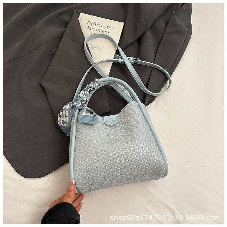 Handbag Bag Women's 2025 New Niche Fashion Bucket Bag Versatile One-shoulder Crossbody Bag Textured Casual Handbag