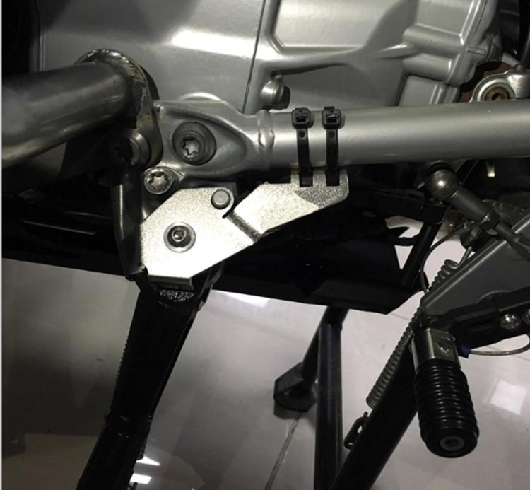 Motorcycle Stainless Steel Side Stand Switch Protective Cover for BMW