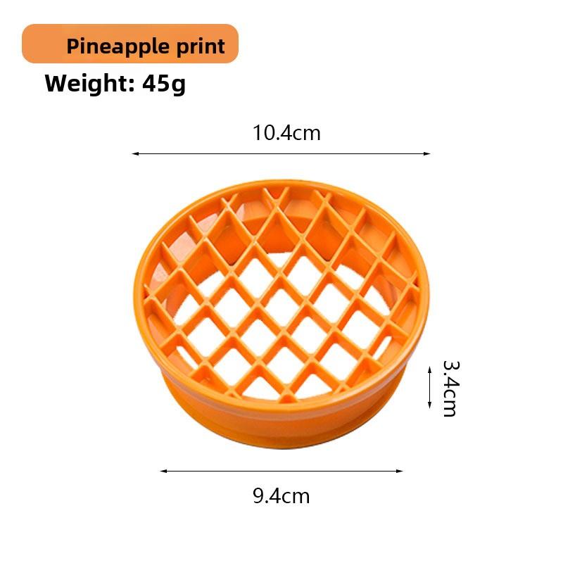 

Doughnut Molds, Hollow Cake and Bread Pressing Molds, Pineapple Bun Printing Molds, Heart-shaped Flower Round Kitchen Baking Tools Pineapple print