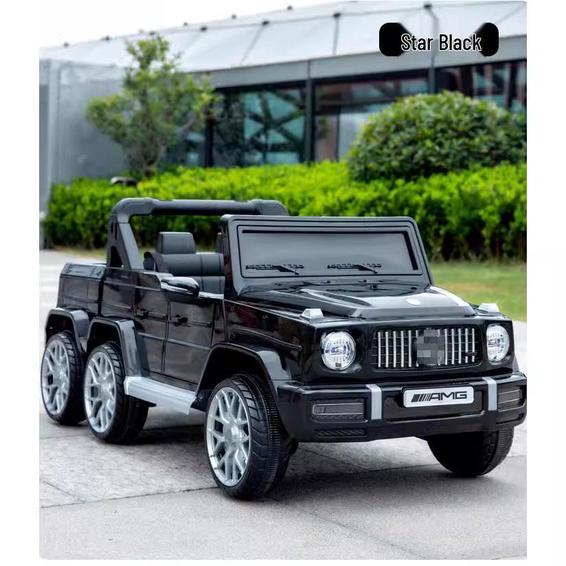 Mercedes G-Class Kids' Electric Ride-On Car with Remote Control & Music for Ages 1-8