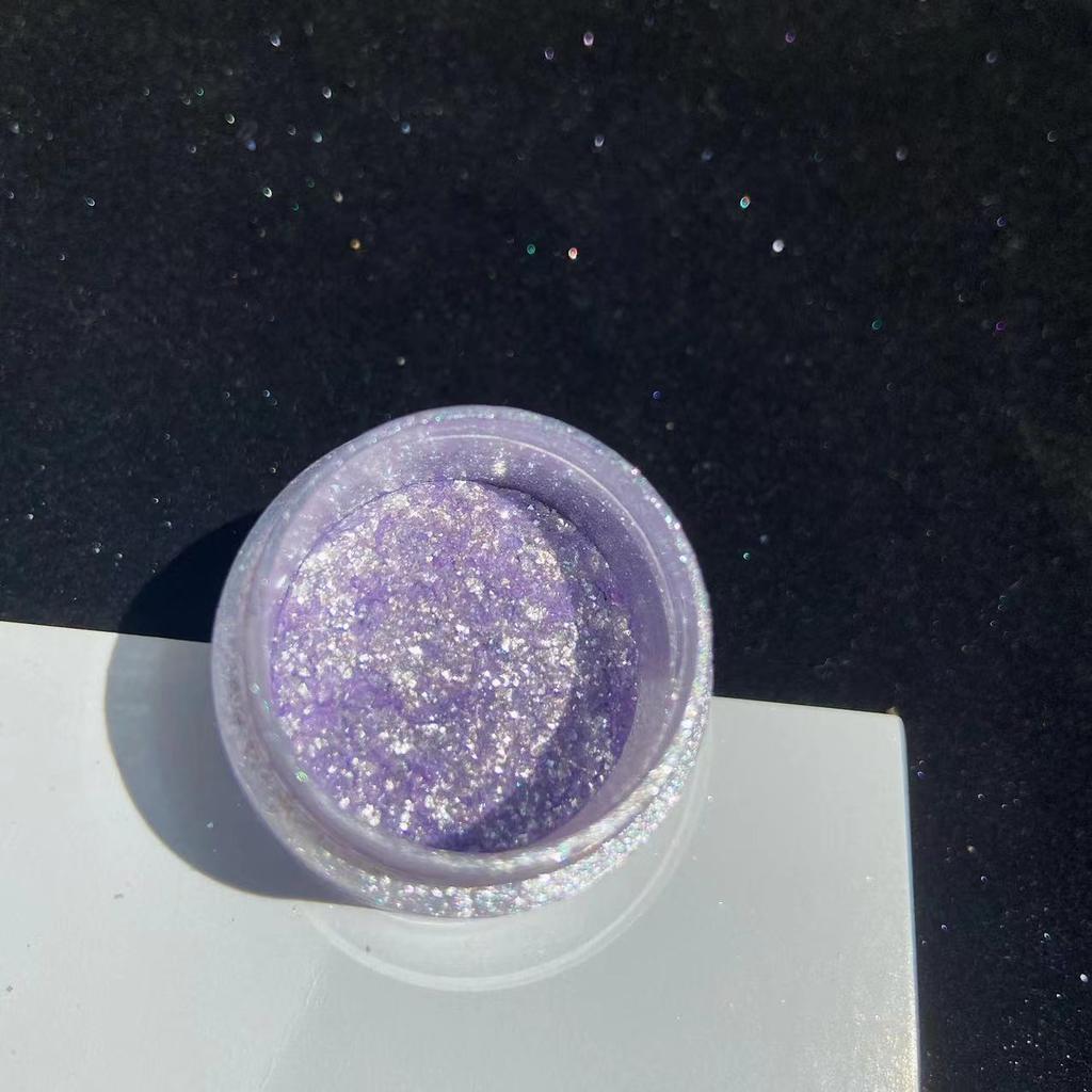 Nail Art Aurora Neon Powder Diy Handmade Nail Art Polarized Opal Powder Shiny Bottled Glitter Powder