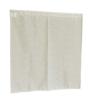 Simple Lace Noren Curtain 28047 85cm Wide X 90cm Kaei-lace (Japanese-made) Flame-Retardant (Ivory) (Approx. Long)