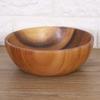 Yosoo Solid Wood Bowl, Acacia Wood Salad Soup Dining Bowl, Natural Hand-Made Classic Large Round, Kitchen Utensils (20 * 7 Cm / 7.9 * 2.8 Inch)