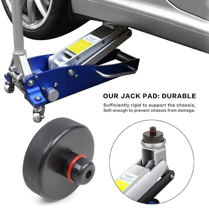 1/4Pcs Jack Pad for Tesla Model 3 S X Y Rubber With Storage Bag-4 Adapter Tool Pack Car Battery and Paint Protection Floor Jack