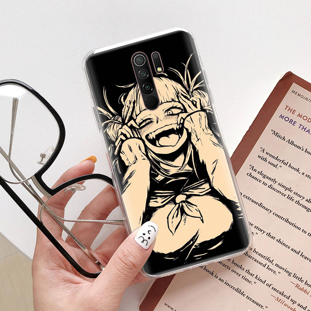 DT3 Hero Academia Toga Case for Samsung A04 A14 A23 A34 A54 M23 M33 M52 M53 Realme 10 9 C30S C35 C55 VIVO Y02S Y21 Y33S Y51 X80 Pro Clear Cover